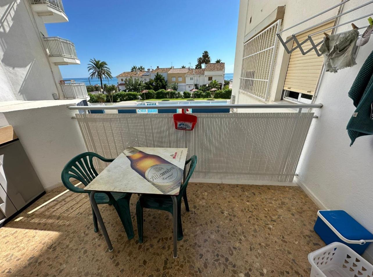 Apartamento En Complejo Residencial Con Piscina Y Garaje Frente Al Mar Valência Exterior foto